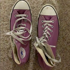 Light purple converse
